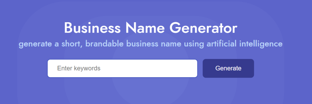 busienss name generator