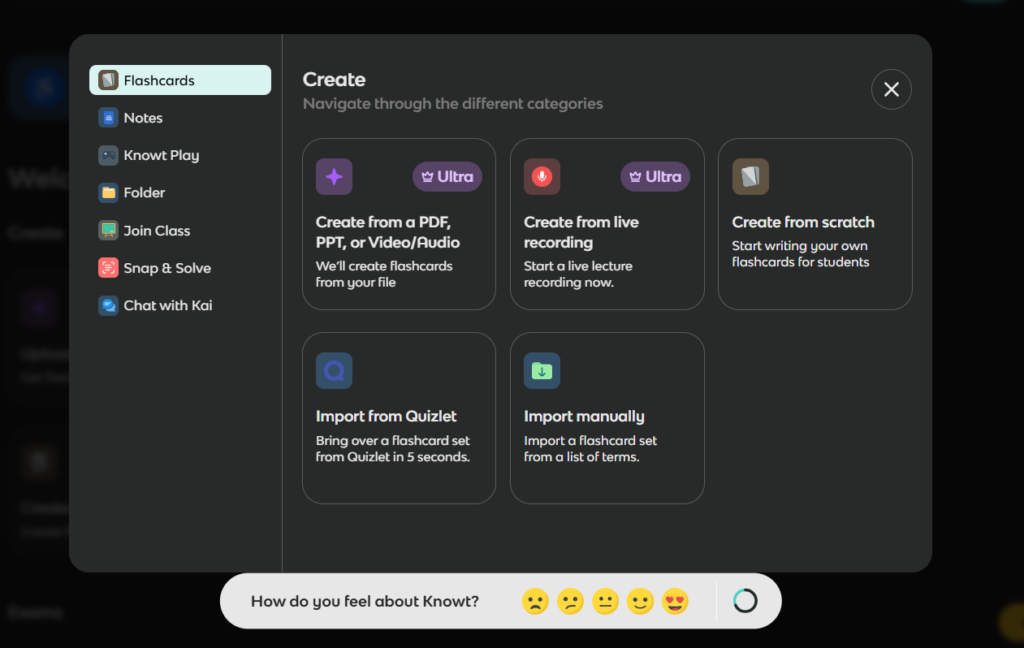 how to use knowt ai