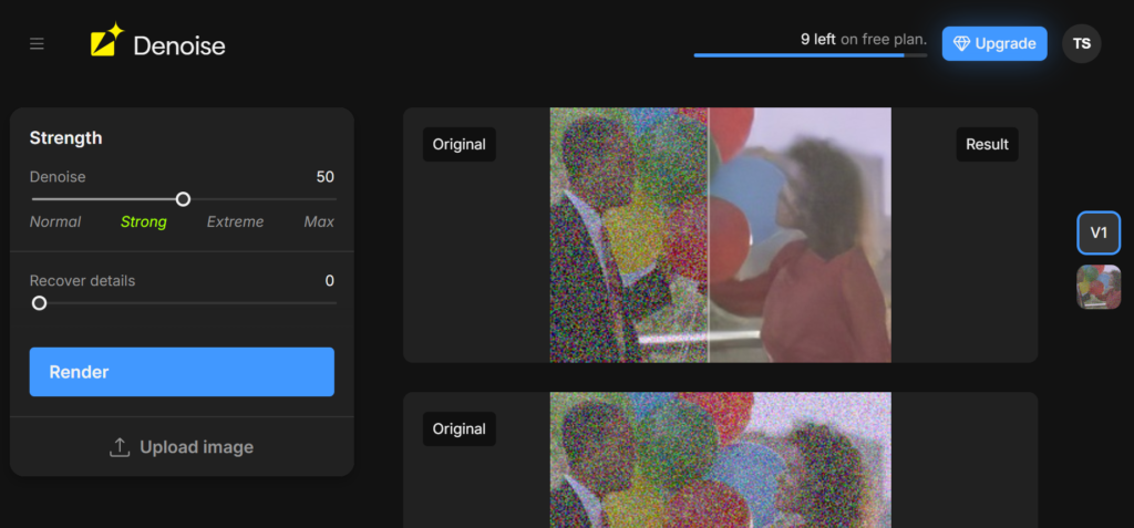 topaz labs denoise ai tool